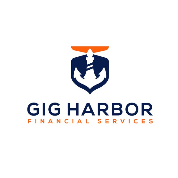 Harbor design with the title 'Finance logo'