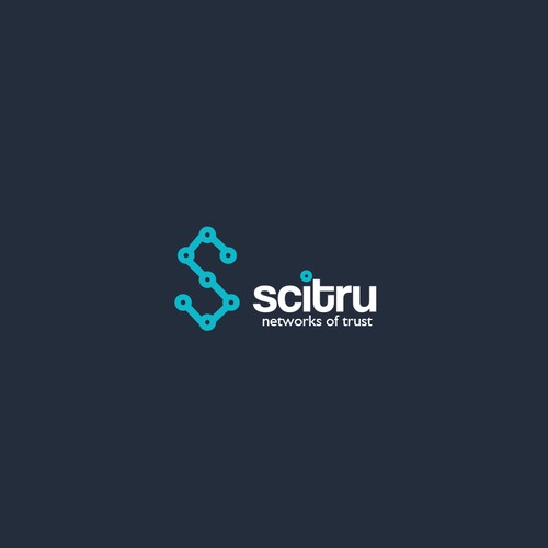 Logging logo with the title 'scitru'