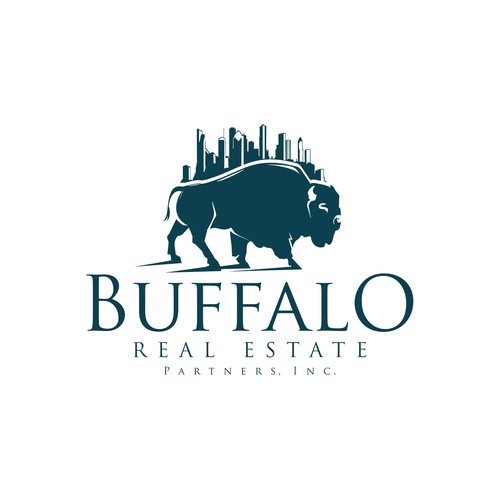 Buffalo design with the title 'Buffalo'
