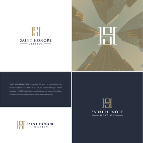 Saint design with the title 'SAINT HONORE GESTION'