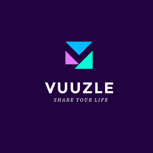 TV design with the title 'VUUZLE Share your Life'