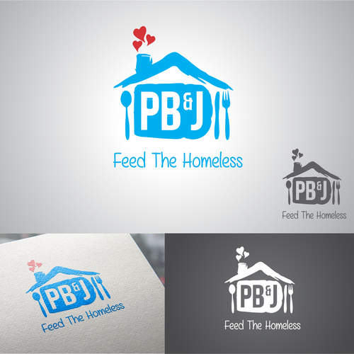 Foundation logo with the title 'Feed the homeless with Peanut Butter & Jelly!'