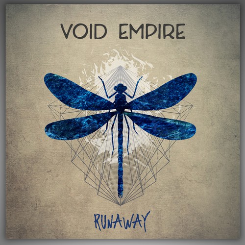 Textured design with the title 'Void empire - Runaway'