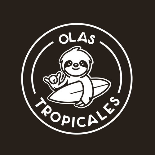 Merchandise logo with the title 'Swimwear brand with a focus on surfing'