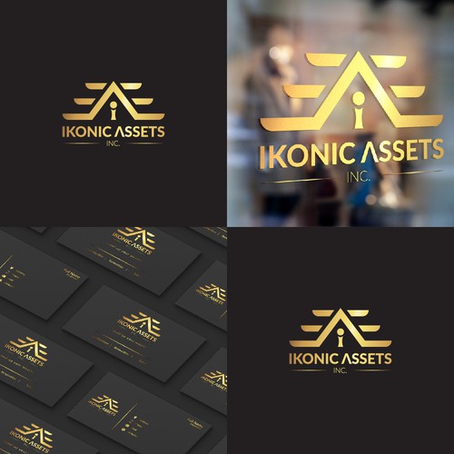 I design with the title 'Ikonic Assets Inc.'