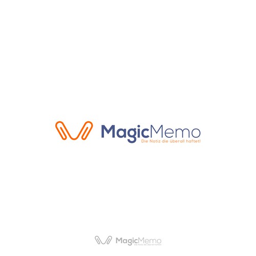 Clip design with the title 'Magic Memo'