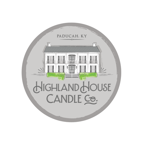 Home design with the title 'Vintage Home Logo-label design for Candle makers'