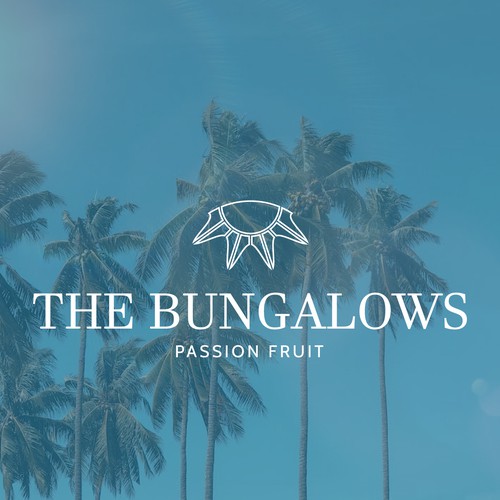 Hut logo with the title 'The Bungalows'