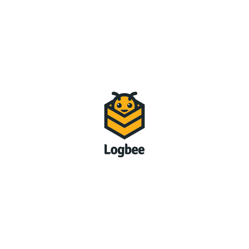 Logistics logo with the title 'Logo for Logbee'