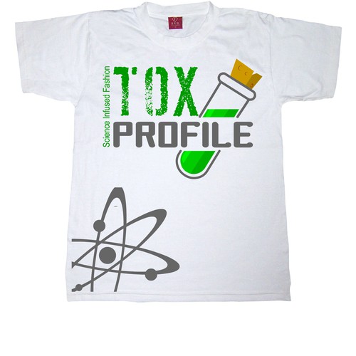 Environment t-shirt with the title 'tox profile tshirt design'
