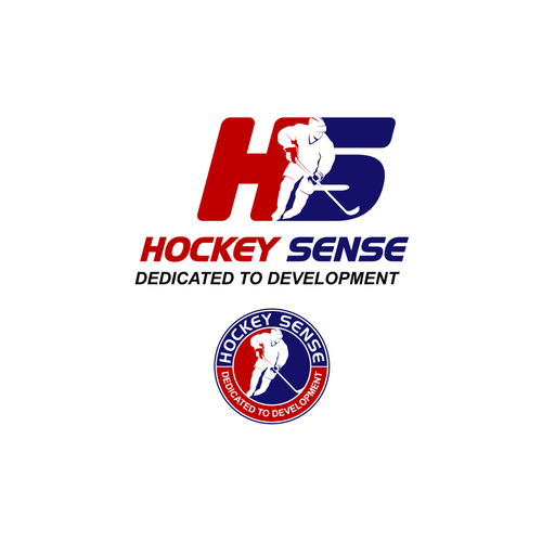 Hockey logo with the title 'hockey sense'