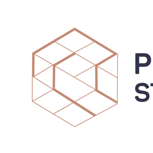 Octagonal logo with the title 'construction logo'