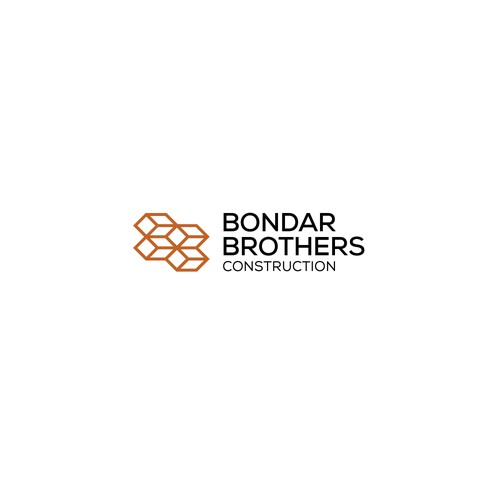Structure logo with the title 'Concept for Bondar Brothers, a fast growing construction company'