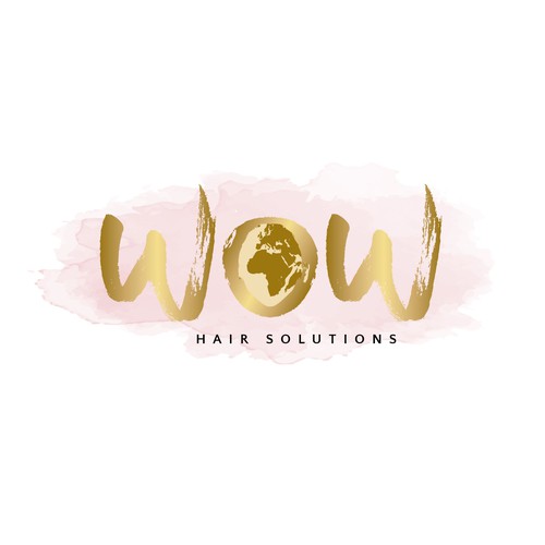 Restoration logo with the title 'WOW Hair Solutions'