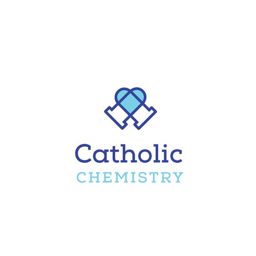 Chemistry design with the title 'Catholic Chemistry'