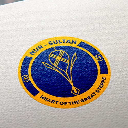 Politics logo with the title 'Logo Design for Nur-Sultan '