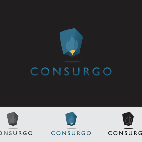 Lamp logo with the title 'Consurgo'