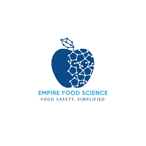 Apple brand with the title 'Empire Food Science - Food Safety Company Logo'