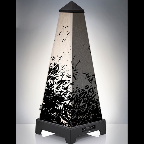 Speaker design with the title 'Speaker design'