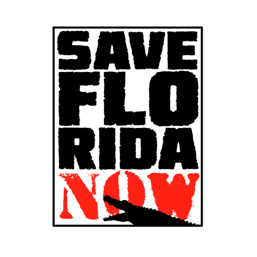 Florida logo with the title 'Logo for SaveFloridaNow.org'