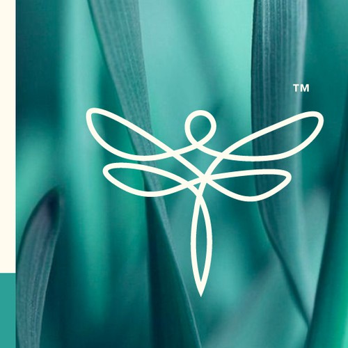 Dragonfly design with the title 'Dragonfly Hospitality'