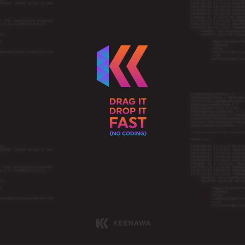 IT logo with the title 'Logo design for Keenawa'