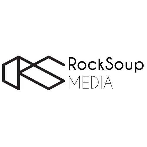 Media brand with the title 'Rock Soup Media Vectors Logo'
