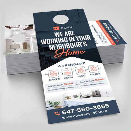 Renovation design with the title 'Renovation'