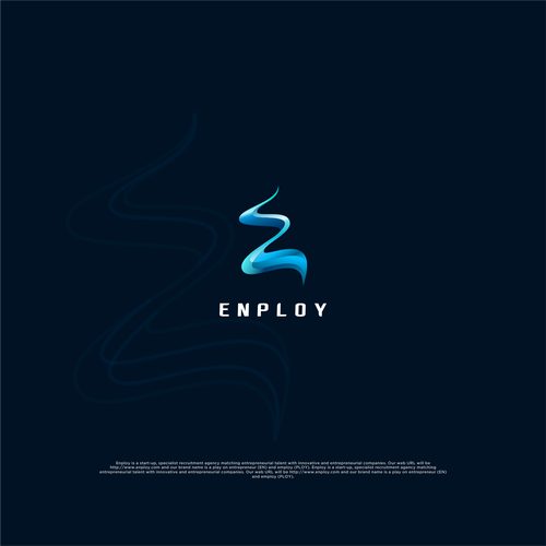 Magazine logo with the title 'ENPLOY'