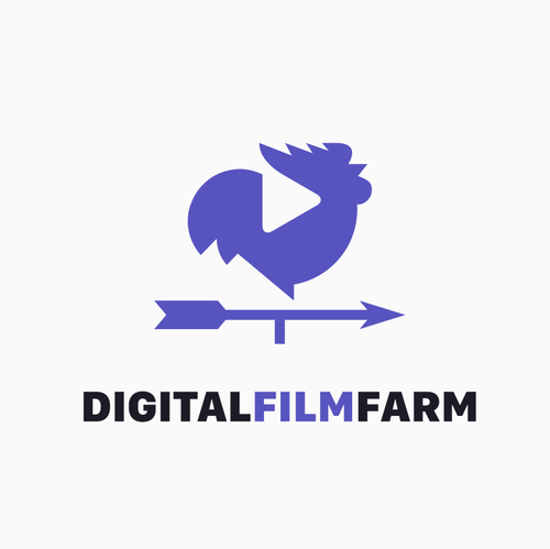 Curves design with the title 'Negative-space logo for DFF'