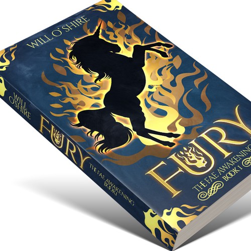 Fire book cover with the title 'Fury'