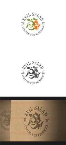 Wicked logo with the title 'Evil Salad'