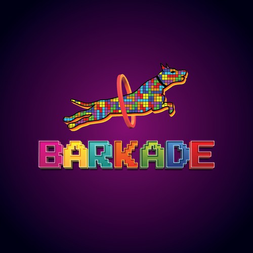 Video game logo with the title 'Video game themed show logo'