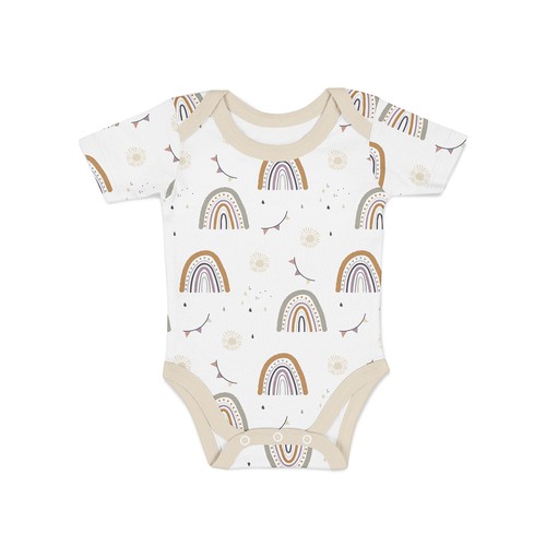 Pattern design artwork with the title 'Rainbow pattern'