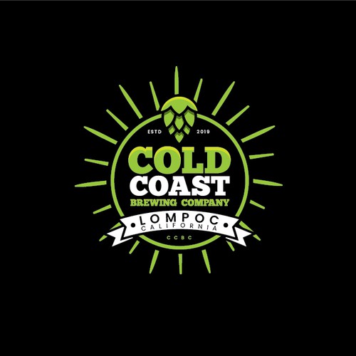 Hop design with the title 'Brewery Company'