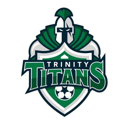 Soccer design with the title 'Trinity Titatns'