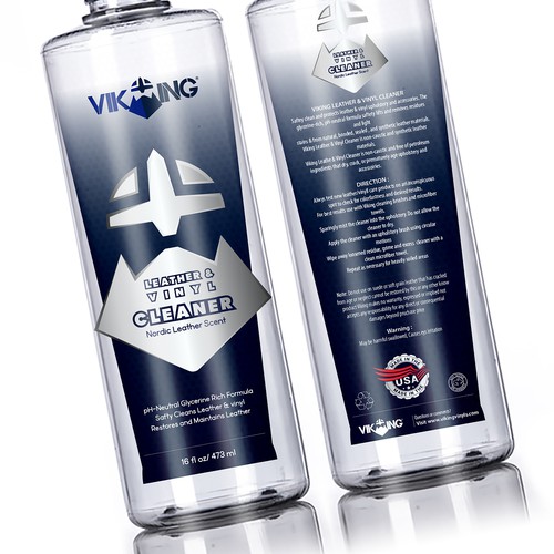 Font design with the title ' Product label template design '