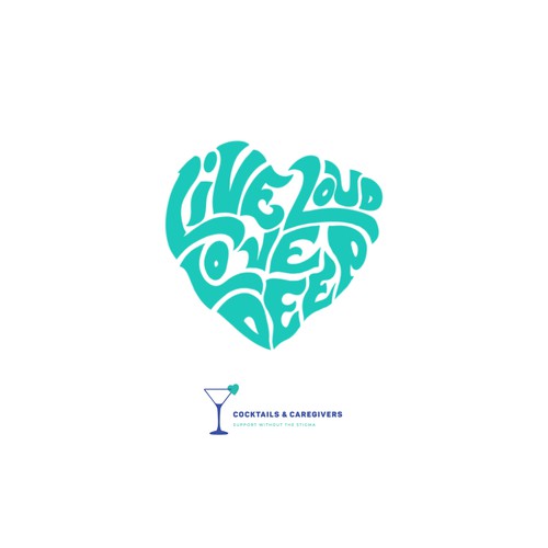 Groovy design with the title 'Groovy Bubble Lettering'