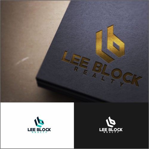 Box brand with the title 'Pretty girl needs a memorable logo for her real estate brokerage'