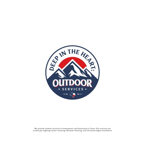 Cleaning brand with the title 'Outdoor Logo'