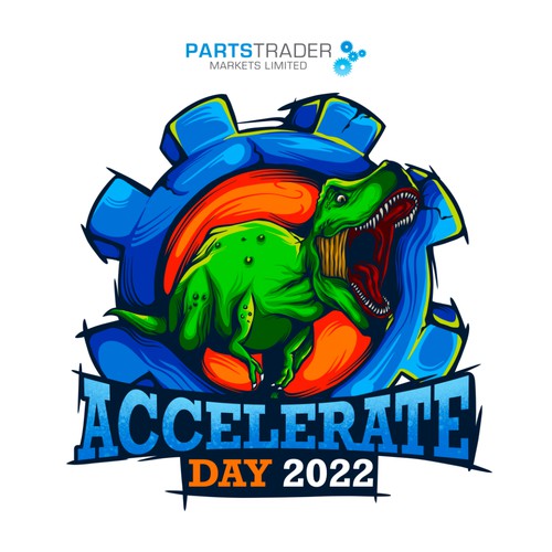 Industrial t-shirt with the title 'Accelerate-Day-2022'