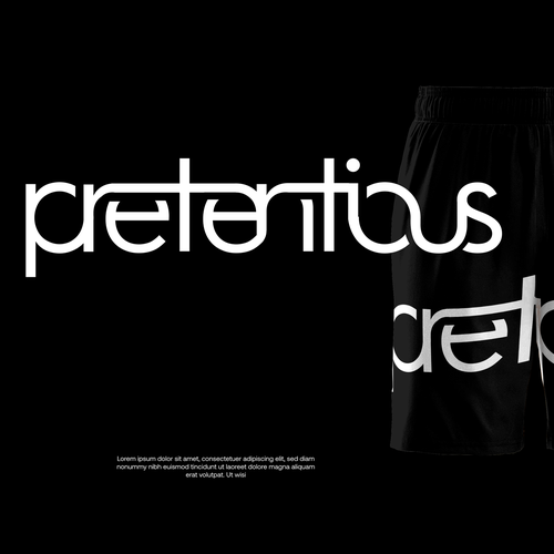 Swimsuit design with the title 'Mans swimsuit company needs logo :)'