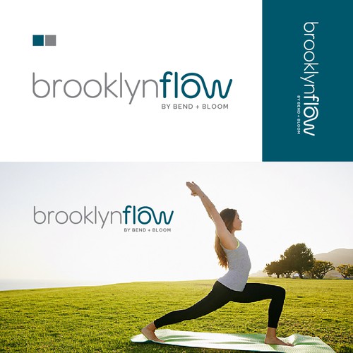 Men design with the title 'Brooklyn Flow'