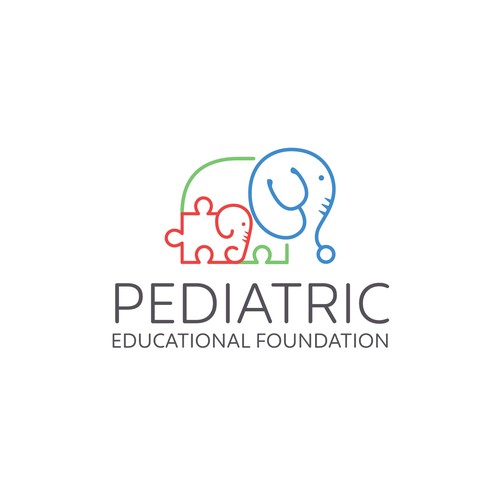 Pediatric design with the title 'Pediatric Educational Foundation'