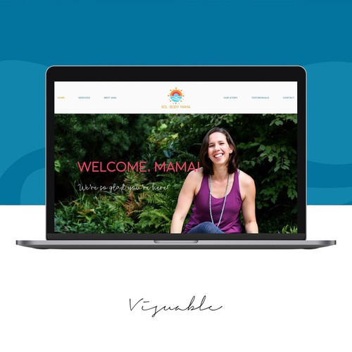 Mom design with the title 'Yoga '