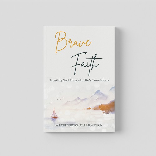 Religious book cover with the title 'Book Cover Design'
