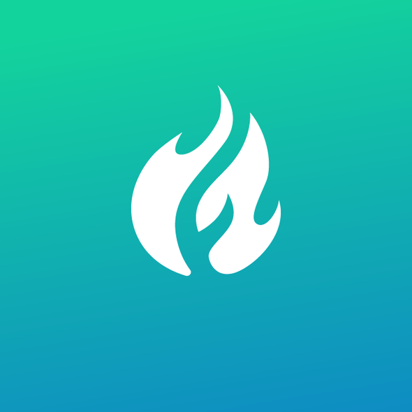 Creative-church logo with the title 'bold logo concept for church'