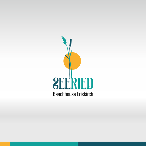 Adobe templates logo with the title 'Logoentwurf / Beachhouse SeeRied'