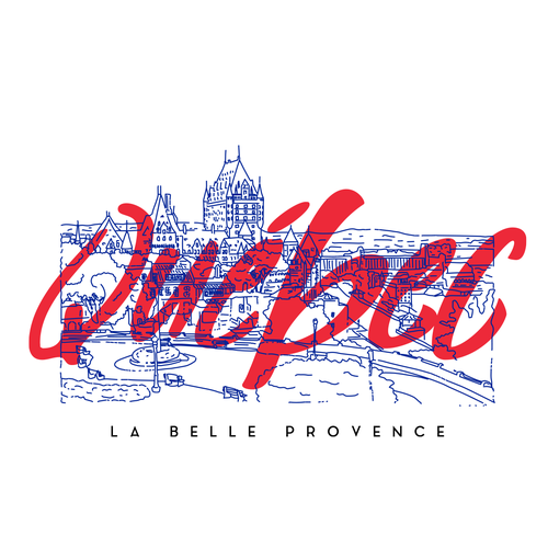 Line art t-shirt with the title '⚜️'