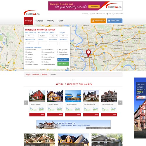 HTML5 website with the title 'ANON 24.co'